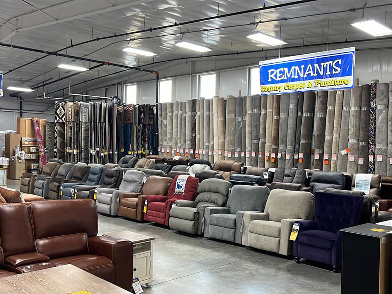 Showroom | Country Carpet & Furniture